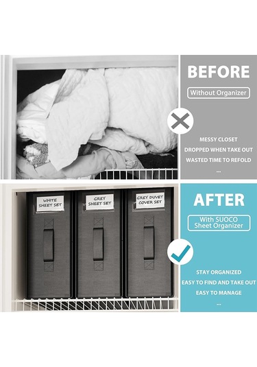 Sones Yatak Altı Saklama Çantası Katlanabilir Saklama Kutusu Giysiler, Battaniyeler, Yorgan Kılıfı, Renk: Siyah Diğer