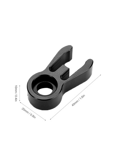 Suofeng Brompton Katlanır Bisikletler İçin Hafif Alüminyum Başlık Yakalayıcı, Kolay Montaj, Siyah/gümüş Seçenekli