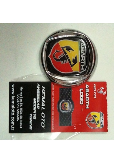 Grande Punto Abarth Logo Takım Set Rozet