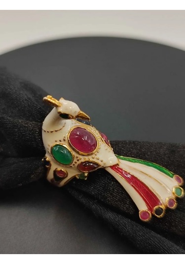 925 Gümüş Mine İşlem Yüzük 249 Altın