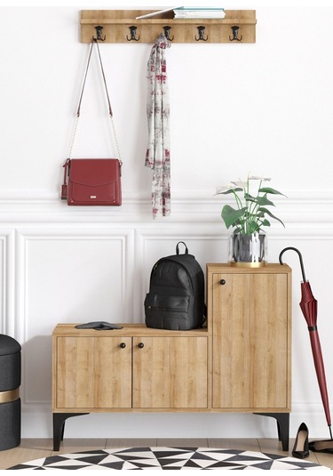 Decormet Simon Ayakkabılık Safir Meşe -dec-20036 Diğer