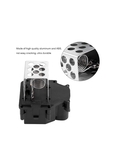 Shineyee Citroën Blower Motor Rezistörü 9649247680 - Berlingo, C1, C4, Xsara Picasso Uyumlu - Hız Kontrolü, Isı Sorunları Çözümü - Alüminyum+abs
