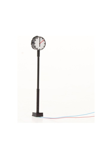 1/5 Model Demiryolu Saatleri Lambaları Tren 1/87 Ölçekli Bina Düzeni 1 Set Çok Renkli