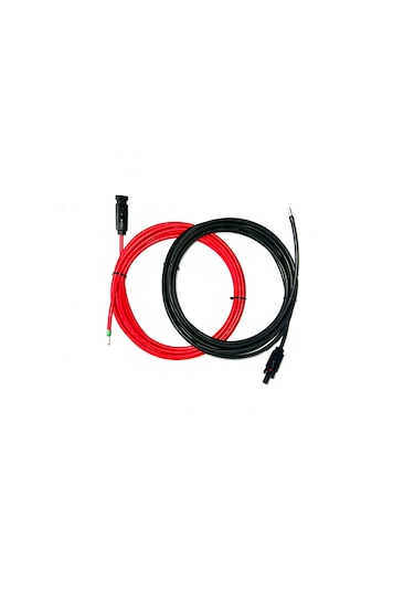 Mc4 5+5 Mt Yüzüklü Solar Kablo 6 Mm Panel Regületör Arası Kablo