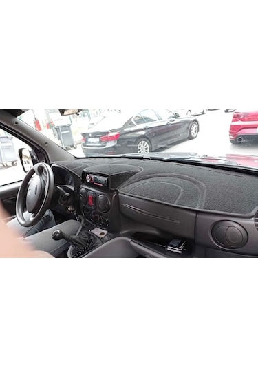 2000-2008 Fiat Doblo Airbagli Torpido Koruma Halısı Renk Siyah