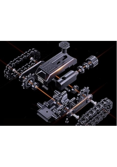 Edc Yeni Nesil Stres Çarkı: Zincir Mekanizmalı Tank Fidget