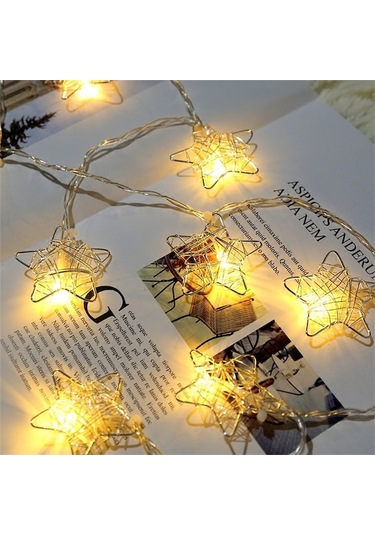 3 M 20-led Yıldız Dize Işıklar Noel Ev Dekorasyonu Süs Led Lamba Düğün Dekor Çok Renkli