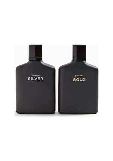 Zara Man Silver EDT 100 ML + Man Gold EDT 100 ML