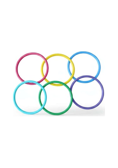 Aktivite Oyun Halkaları 6 Lı Set