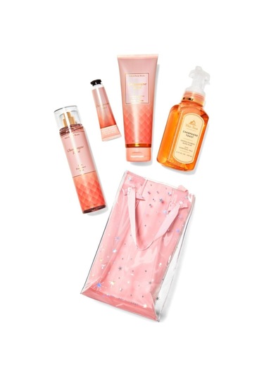 Bath & Body Works Champagne Toast Cilt Bakım Seti 3'lü