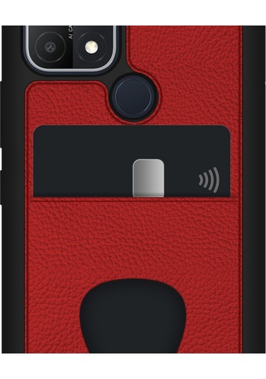 Fitcase Oppo A15 / A15S Kilif Proda Deri Tek Kartlik Cepli Kapak 514447938