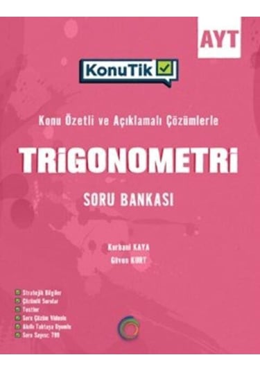 Ayt Konutik Trigonometri Soru Bankası