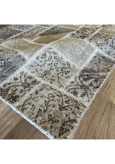 Hoom Rugs Patchwork Krem El Dokuma Kilim KREM