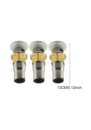 Suntek 3 Parça Lavabo Gider Tıkacı Silikon Conta Sağlam Stil A