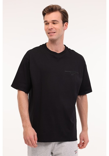 Reebok Bırdıe Tee Siyah Erkek Kısa Kol T-shirt Siyah
