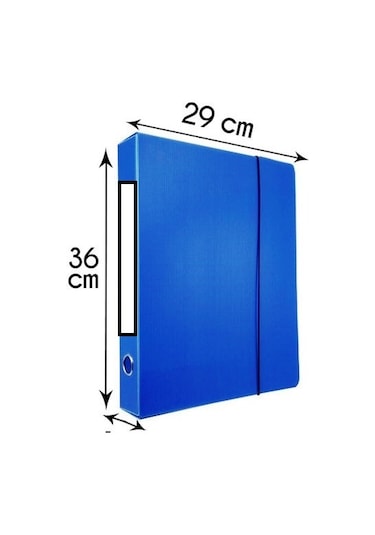 Saraoğlu Arşiv ve Proje Kutusu 29 x 36 x 7,5 CM Mavi 10 Adet