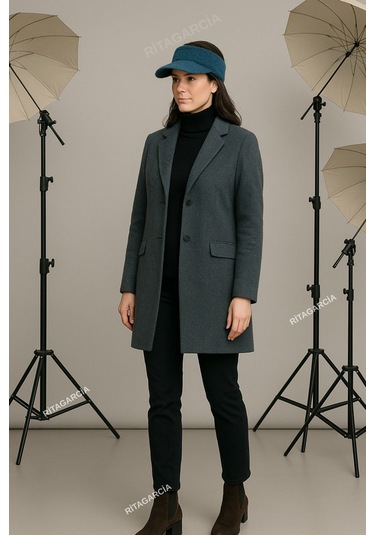 Peluş Vizör Kışlık Şapkası Petrol Mavisi