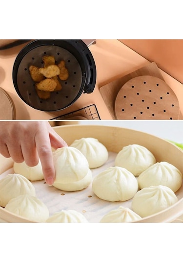 Buffer 50 Adet Air Fryer Pişirme Kağıdı Tek Kullanımlık Hava Fri