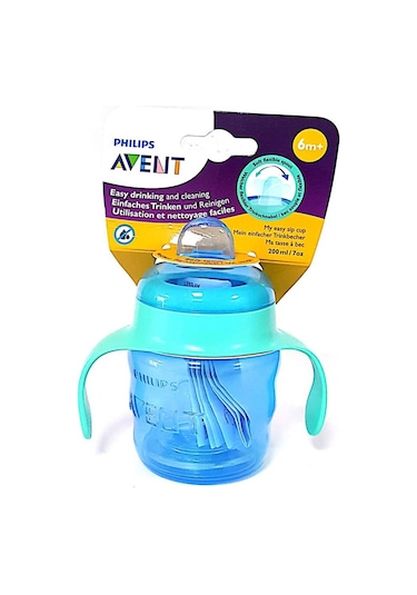 Avent Eğitici Bardak MaviYeşil 200 ML +6M Scf 55105 Yeşil