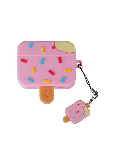 Teknocep Air-pods Pro 2 Tpu Kabartma Figürlü İpli Airbag 37 Silikon Kılıf-no22 No22