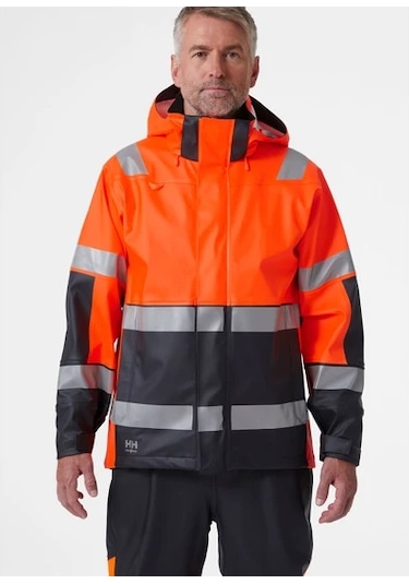 Helly Hansen Workwear Alna 2.0 Su Geçirmez İşçi Montu -70295 Turuncu