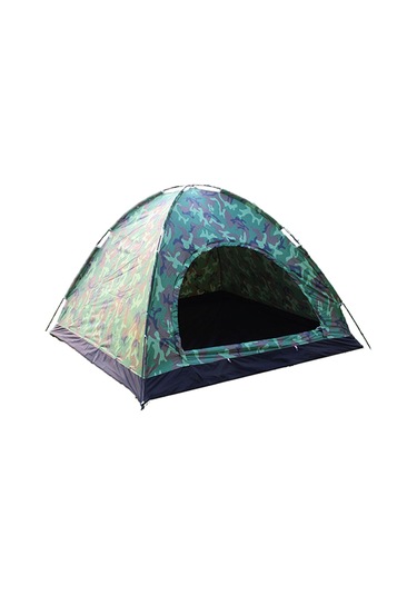 Suntek 3-4 Kişilik Pop-up Camo Kamp Su Geçirmez Çadır Kamuflaj Çok Renkli