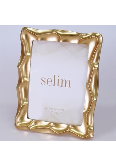 Selim 15 x 20 CM Telles Çerçeve Altın