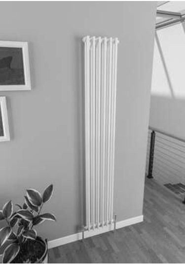 Warma Focha Dikey Çelik Radyatör 310x1800 Pütürlü Antrasit 7946