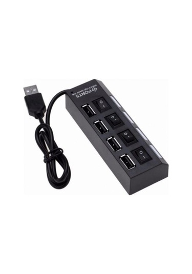 Hadron Hd102 4 Port Anahtarlı USB Çoklayıcı