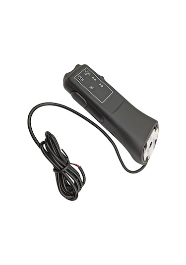 Xindoker Araç Direksiyon Kontrol Butonu, Evrensel Kablolu Kumanda, Ses Ve Navigasyon Kolu, Plastik Materyal, 1.1m Kablolu, Farklı Modellere Uygun