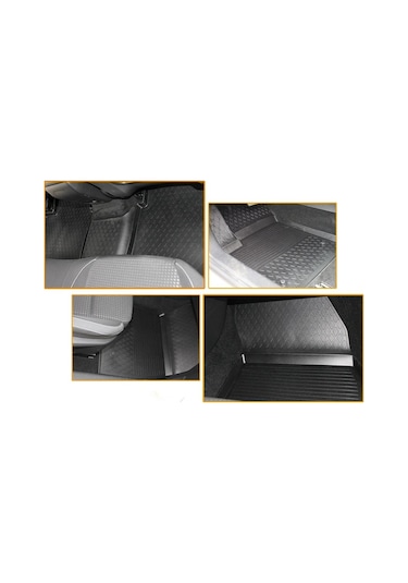 Volkswagen Caddy Paspas 2021 2025 Refref 4D Havuzlu Paspas Kauçuk