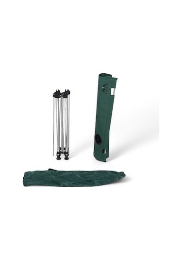 Bardaklıklı Katlanabilir Kumaş Kamp Ve Piknik Masası Yeşil