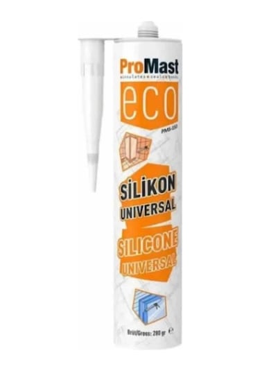 280 Gr Promast Pms 150 Ecosil Genel Amaçlı Silikon Siyah
