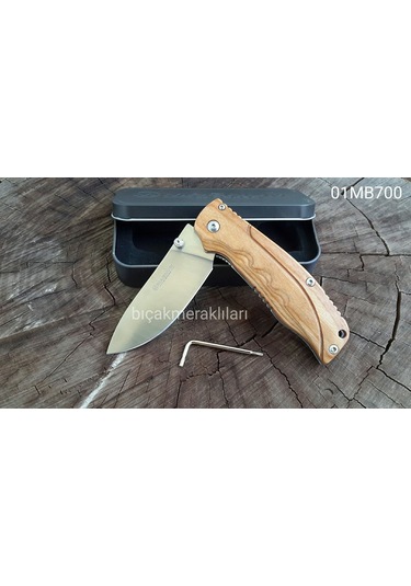 Böker Magnum 01mb700 Kamp Çakı Kahverengi - Gümüş
