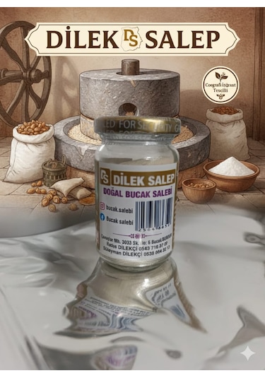Meşhur Bucak Salebi,dilek Salep,salep 75g,saf Salep