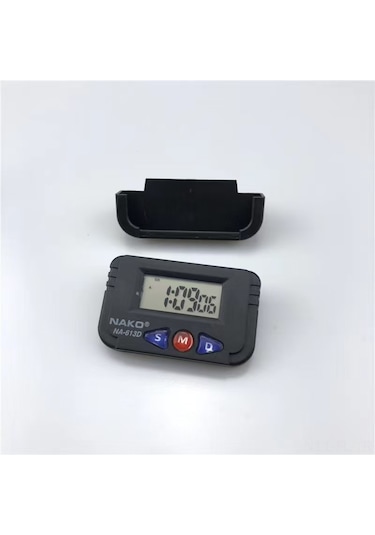 Lemestar Araç İçin Çok Fonksiyonlu Dijital Saat - Alarm, Takvim Ve Kronometre