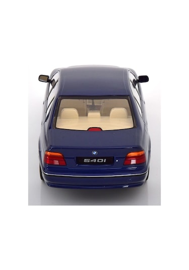 Kk Scale 1/18 Bmw 540i E39 Sedan 1995 Blue Metallic