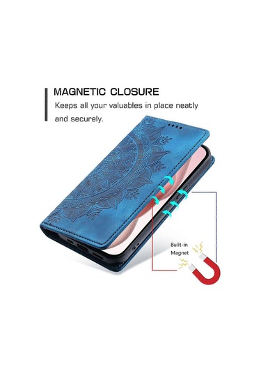 Samsung Galaxy A32 5g Deri Manyetik Folyo Tpu Darbeye Dayanıklı Dayanıklı Koruyucu Kılıf Samsung Galaxy A32 5g Kılıfı İle Uyumlu Çok Renkli