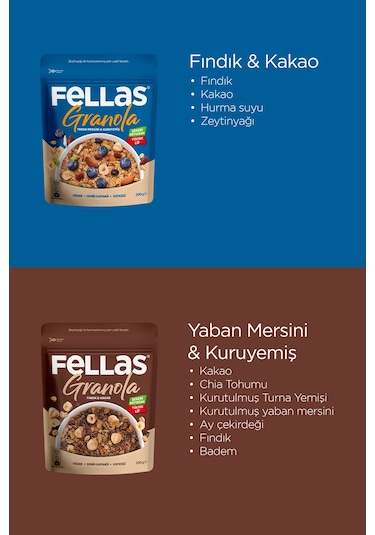 Fellas Granola Süper 5'li Paket