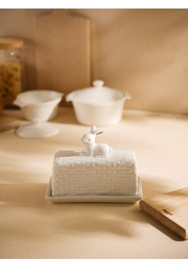 Sl Home Tereyağı Kabı Kapaklı Edition 224891519 Beyaz