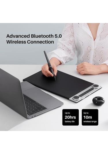 Huıon Inspiroy Dial 2 Bluetooth Kablosuz Grafik Çizim Tableti