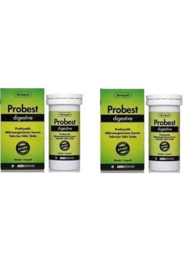 Probest Digestive Probiyotik 20 Kapsül X 2 Paket