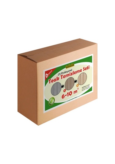 Gardinarium Teak / Tik Temizleme Seti 6 Parça 6 - 10 M2 Aktif K