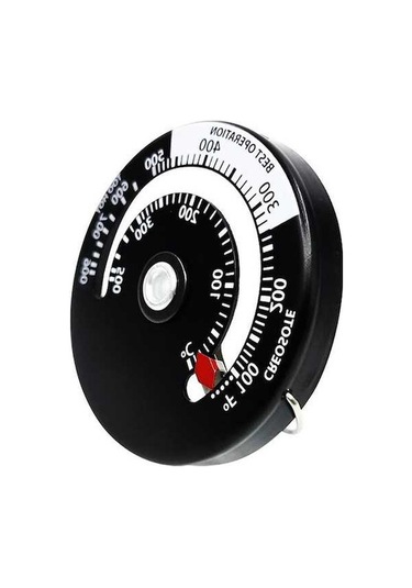 Pazly Yüksek Hassasiyetli Manyetik Şömine Termometresi - 100 F-900 F Ölçüm Aralığı