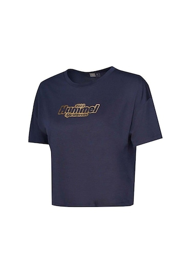 Hummel Sahara Kadın T-shırt S/s 912338 Lacivert