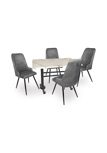 Beymobilya Çipa Werzalit-Çırağan Mutfak Masa Takımı Bej