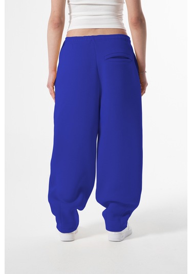 Flaw Flex Tech Oversize Eşofman-28824 Saks Mavi