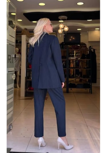 Unique Mode Kadın Ceket Uw263005 Lacivert