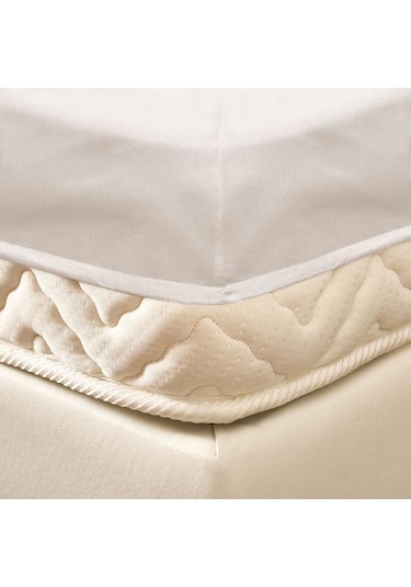 Evidea Soft Tek Kişilik Lastikli Çarşaf - Beyaz - 100x200 Cm Beyaz