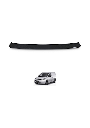 Volkswagen Caddy 2021+ Uyumlu Yedek Parça Arka Tampon Eşiği Mat